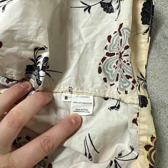 Ulla Johnson - Mari Top in Daisy 100% Cotton Size 8 Medium - Picture 6 of 7